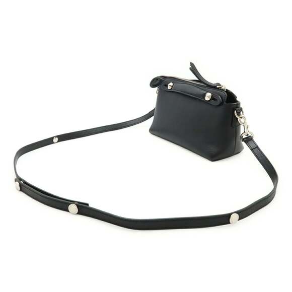 FENDI BY THE WAY Mini Handbag/Shoulder Bag in Black Leather (8BL135) - Picture 3 of 9